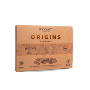 Estuche ORIGINS 25Bombones Blanxart, 118g
